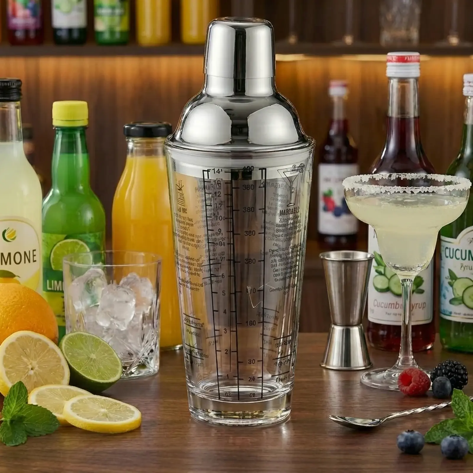Jiwins Cocktail Shaker Set 400 ml