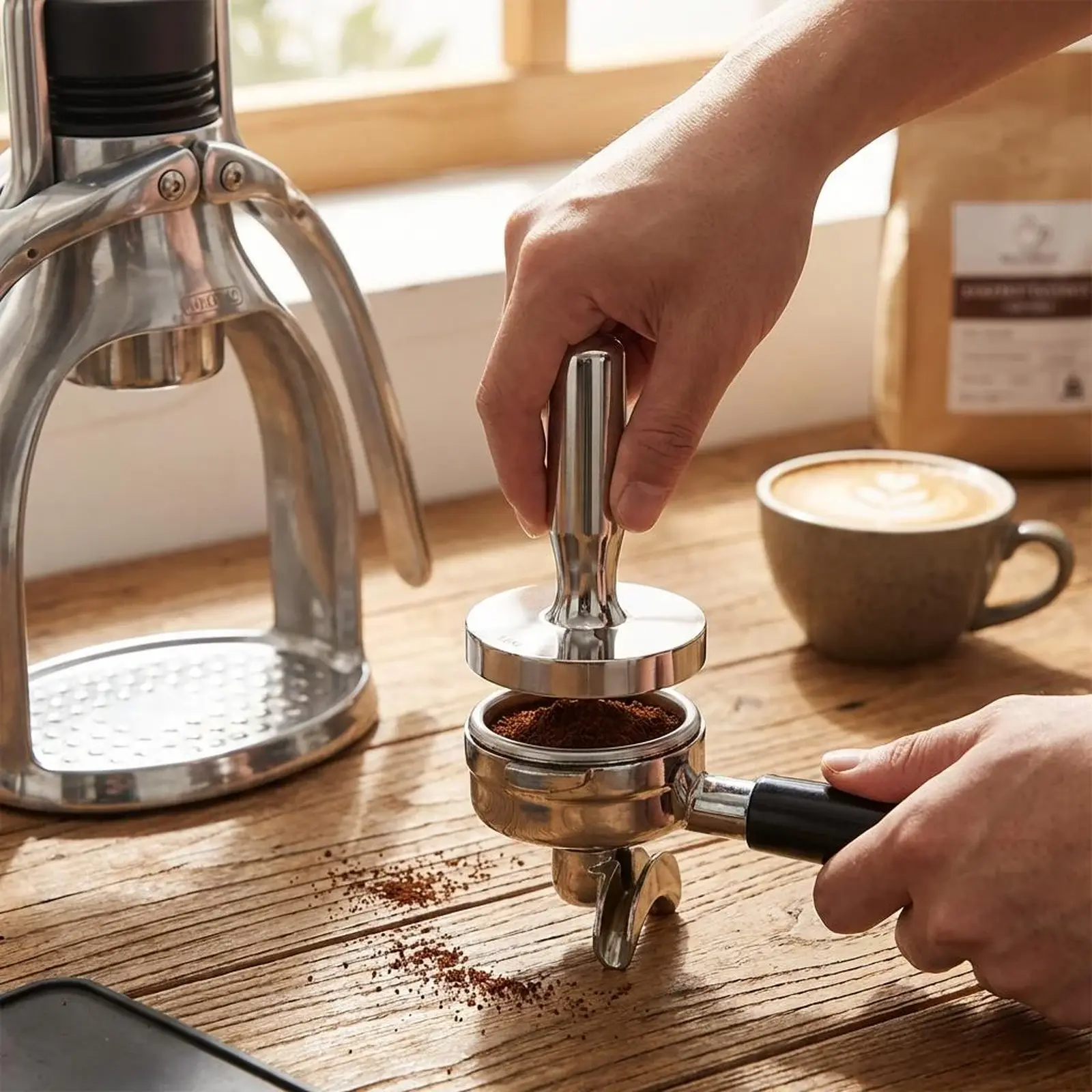 Vague Stainless Steel Coffee Tamper