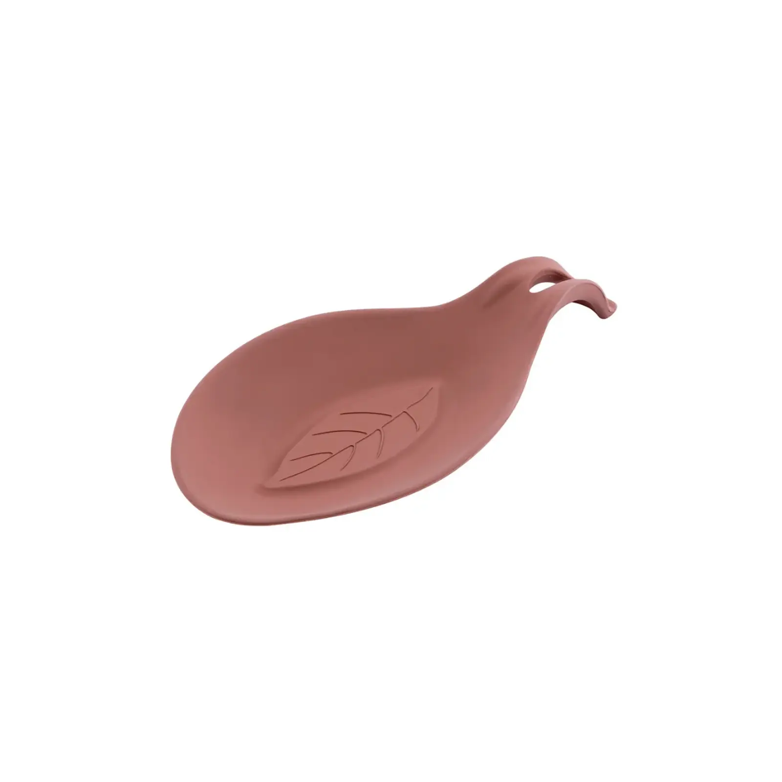 Silicolife Leaf Shape Silicone Spoon Rest - Assorted Color