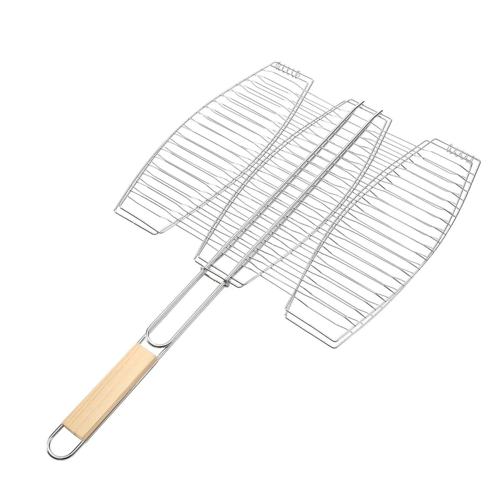Vague Triple Fish Grill Basket 65 cm