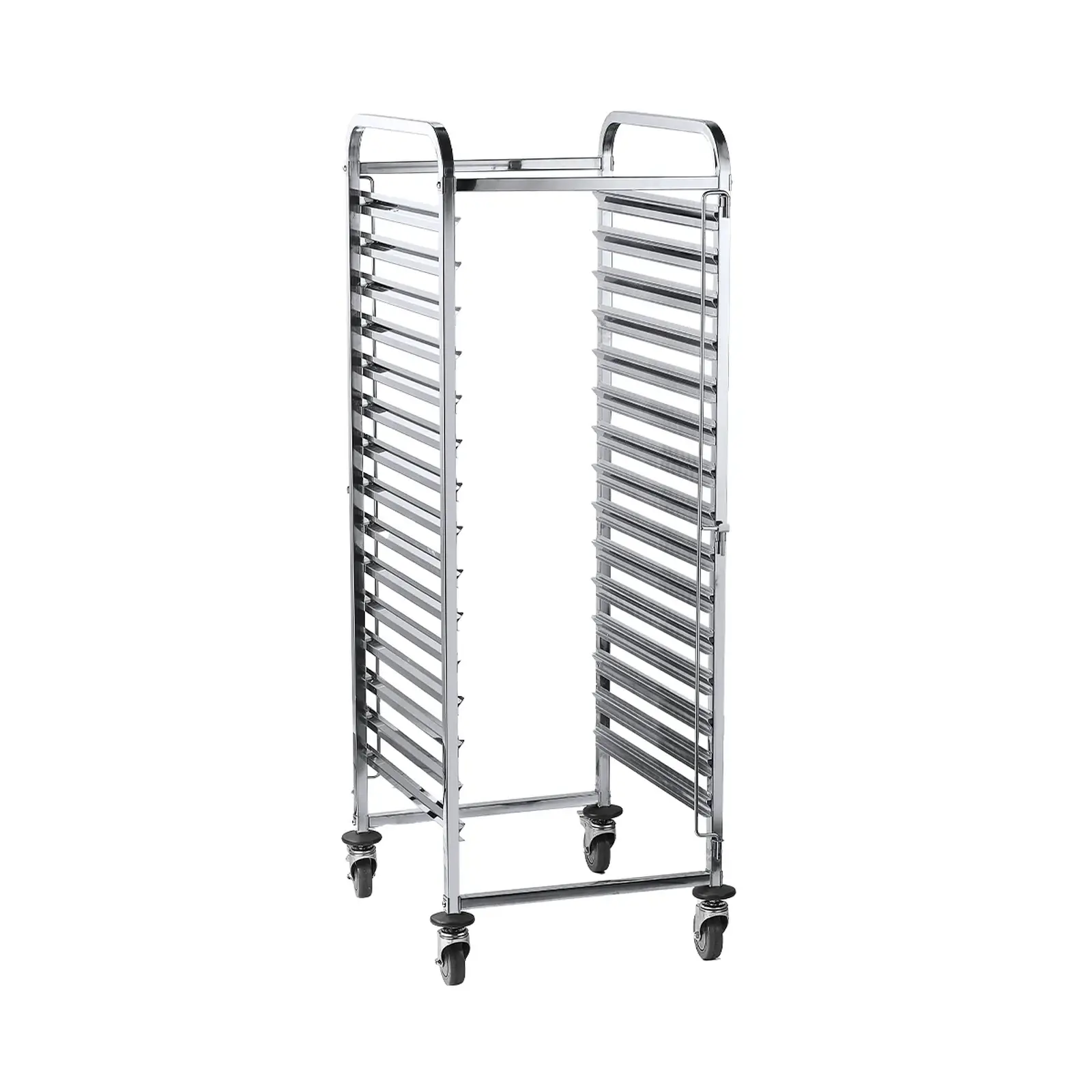 Jiwins Stainless Steel 16 Tier European Sheet Pan Trolley for 40 x 60 Pans (Fits 32 Pcs)