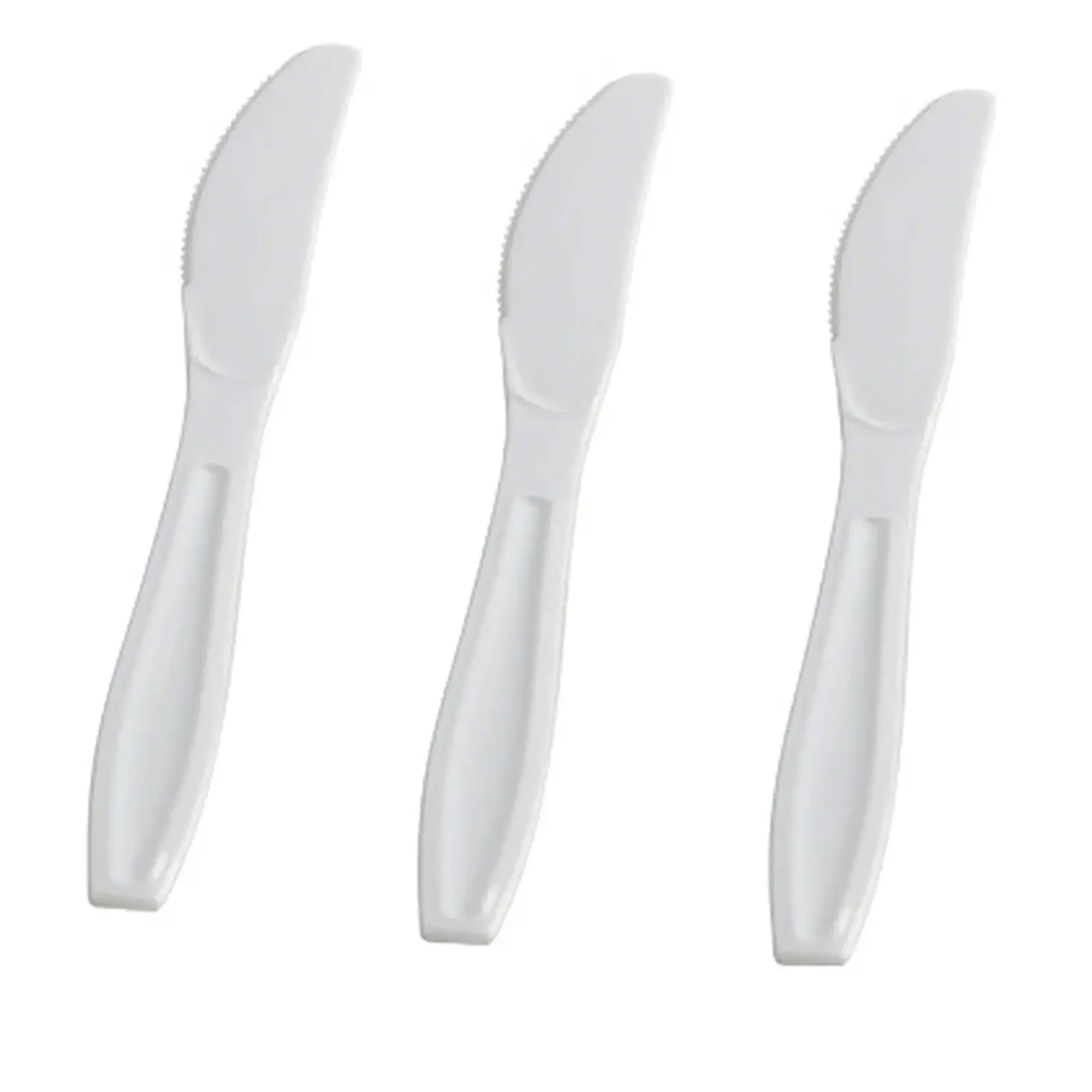 Plastic Knife - Strong & Disposable Cutlery for Parties, Events & Takeaways