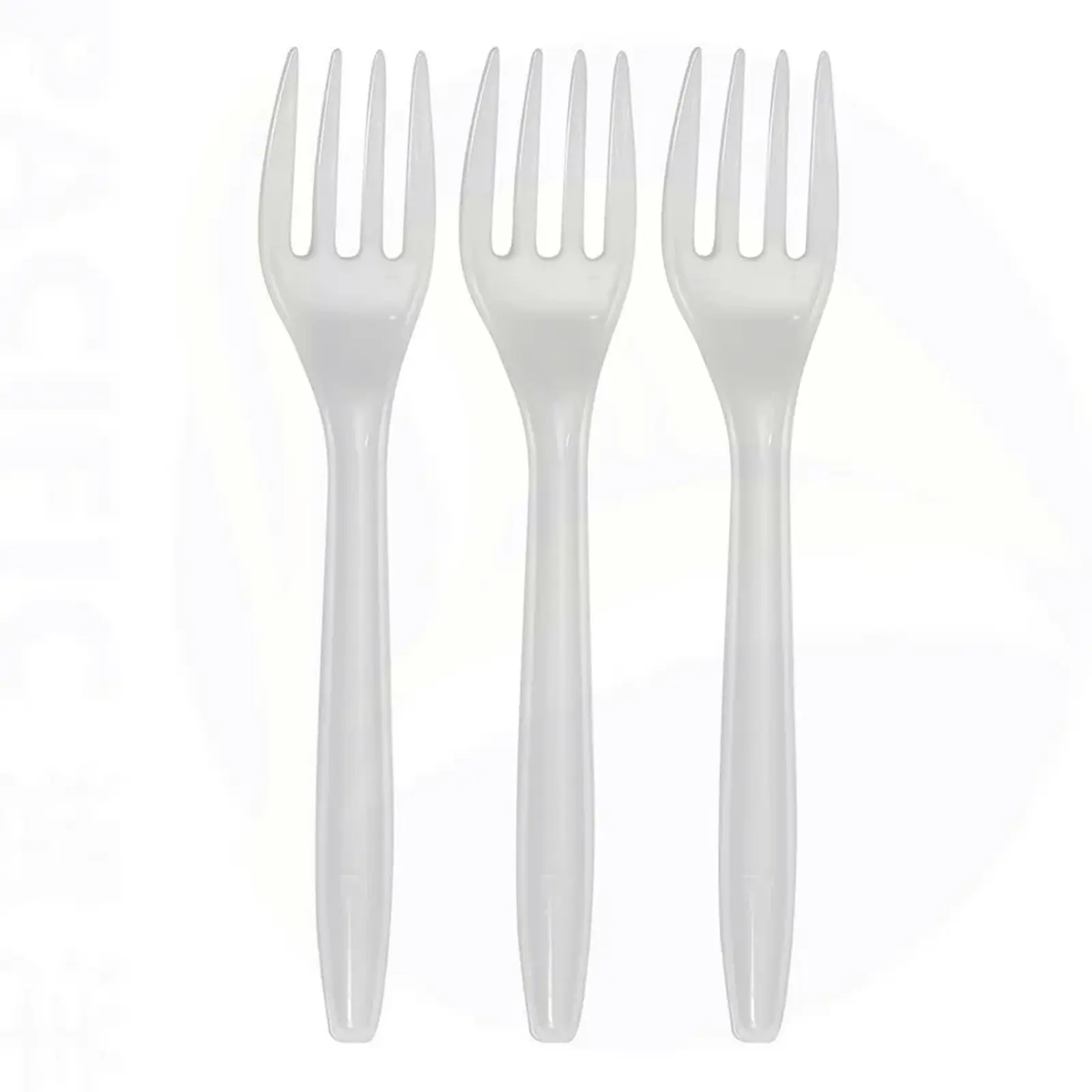Plastic Fork - Disposable, Durable & Food-Grade | Ideal for Events & Takeaways