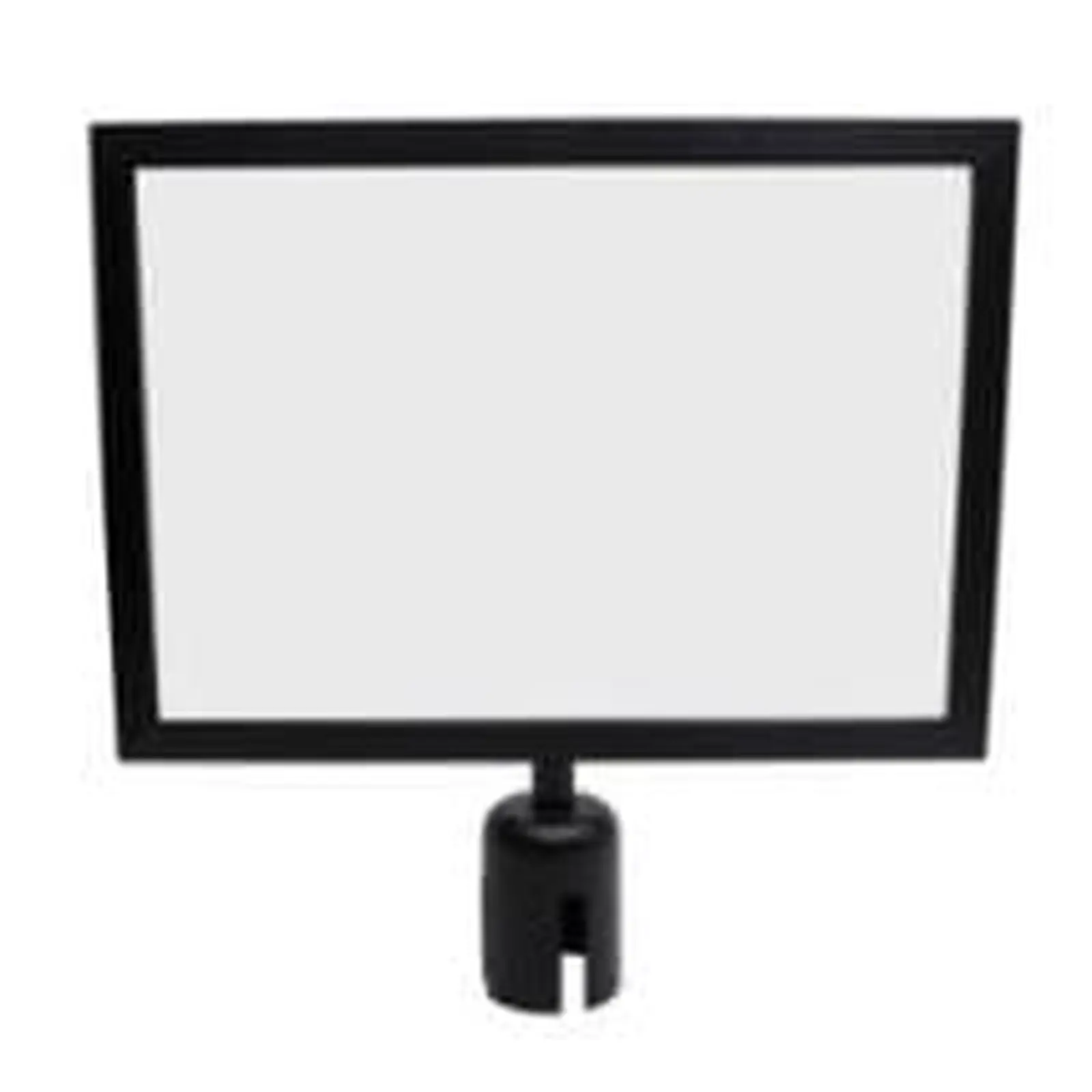 A4 Horizontal Black Info Board Cap