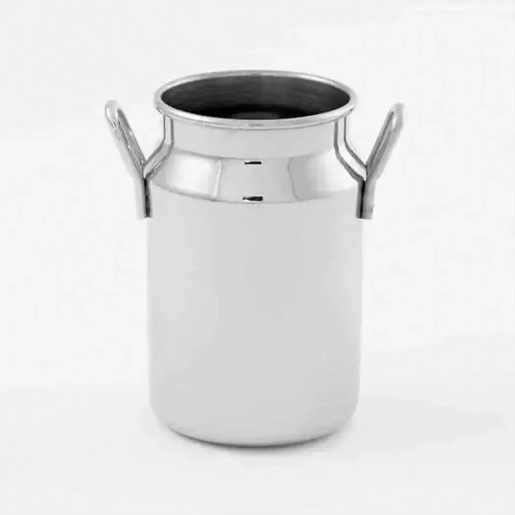 American Metalcraft, Milk Can, Stainless Steel, 148 ml, 5.1 cm Diameter, 7.6 cm Height