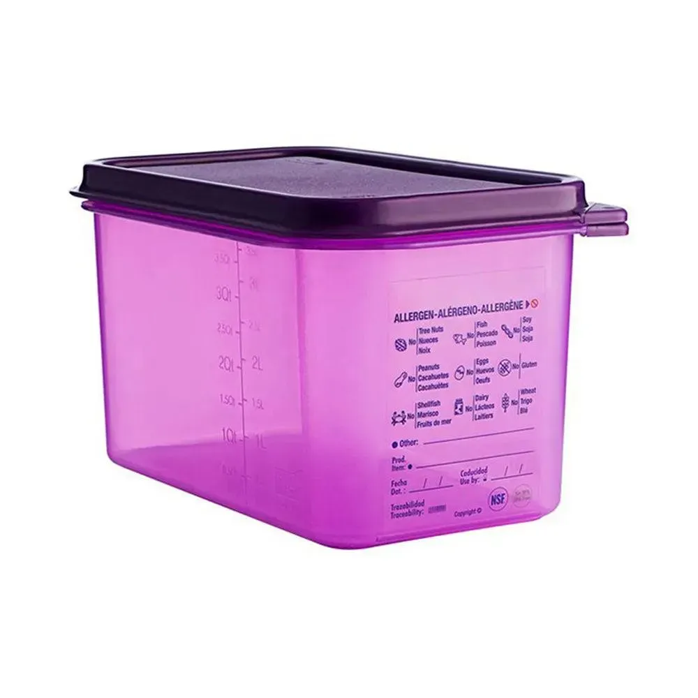 Araven, Airtight Containers, 4.3 L Capacity, Anti-Allergic