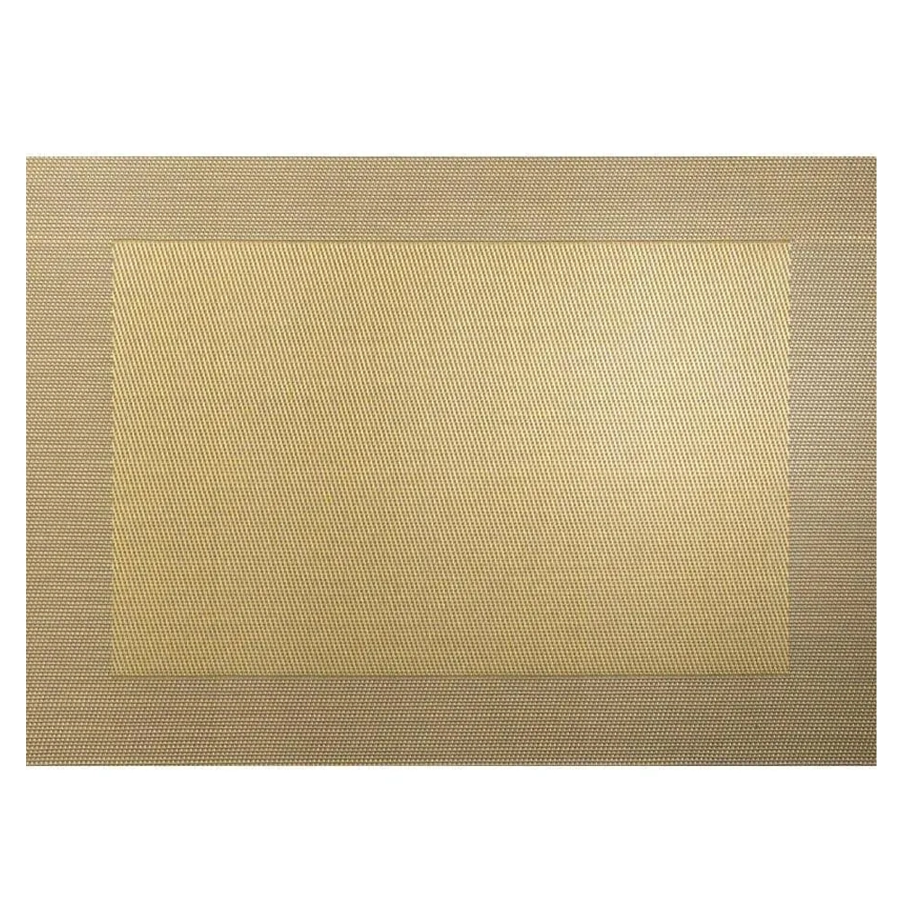 ASA Selection, Washable Placemats, 6-Piece Set, Gold Metallic