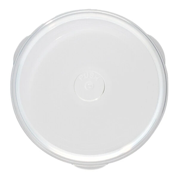 Tossware 2 1/2" Large Lid with Straw Slot for POP Glasses - 252/Case