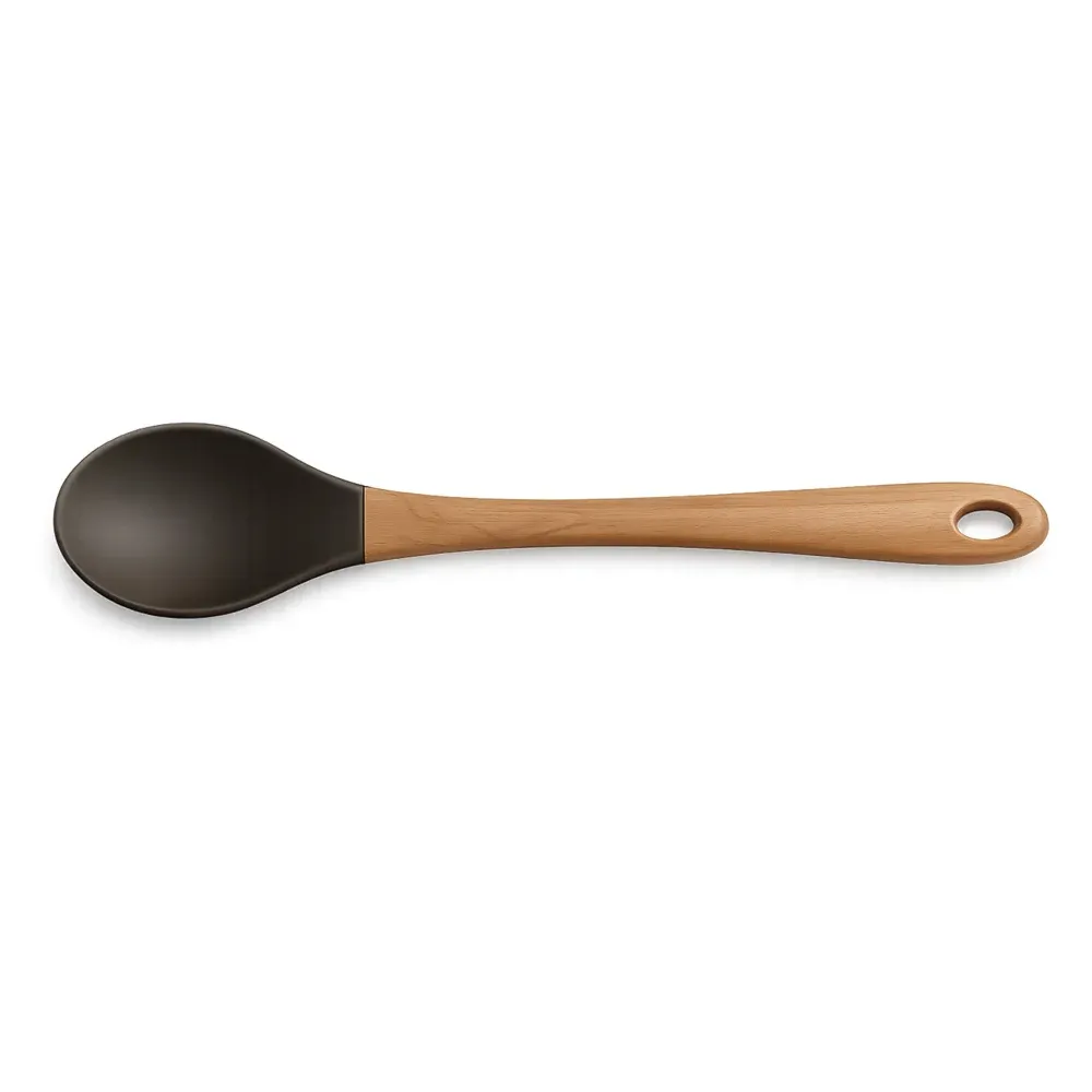 Bisetti Spoon silicon beech-wood