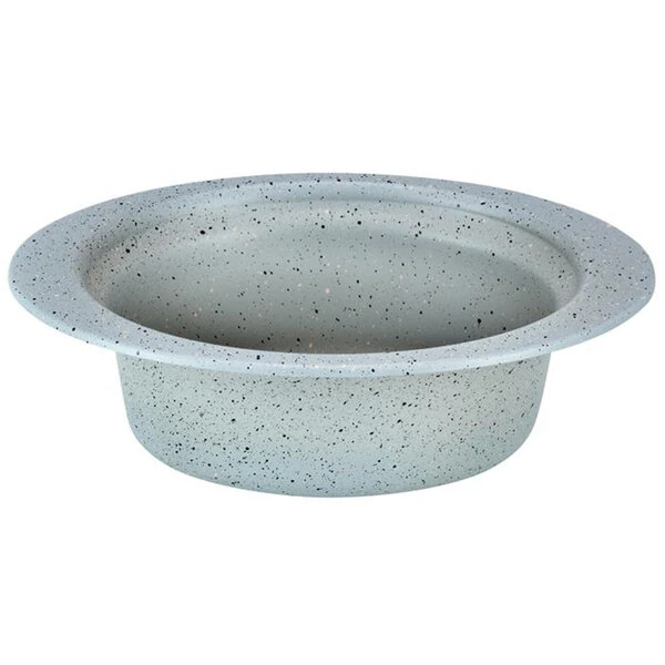Bon Chef 5203 HotStone 3.75 Qt. Starlight Color Full Size Oval Plain Design Food Pan