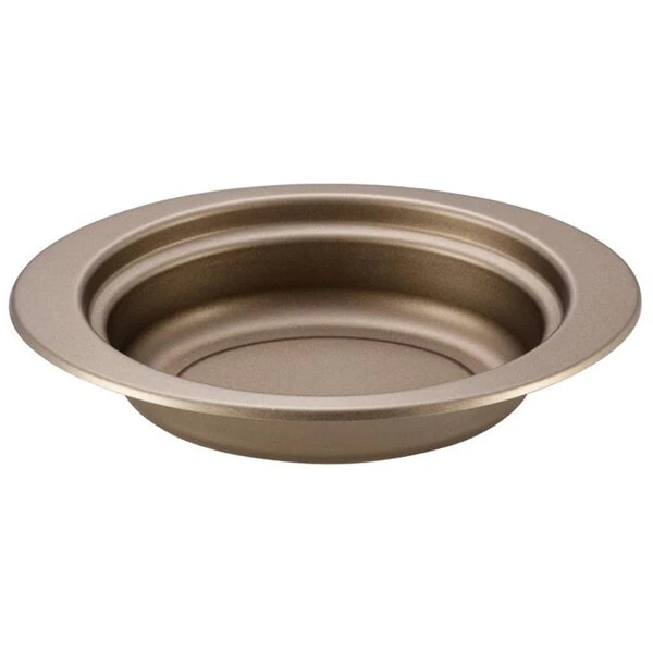 Bon Chef 5204 HotStone 2 Qt. Taupe Color Full Size Oval Plain Design Food Pan