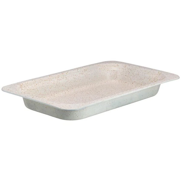 Bon Chef 5208 HotStone 9 Qt. Desert Color Full Size Rectangular Plain Design Food Pan