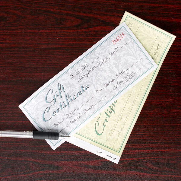 Gift Certificates