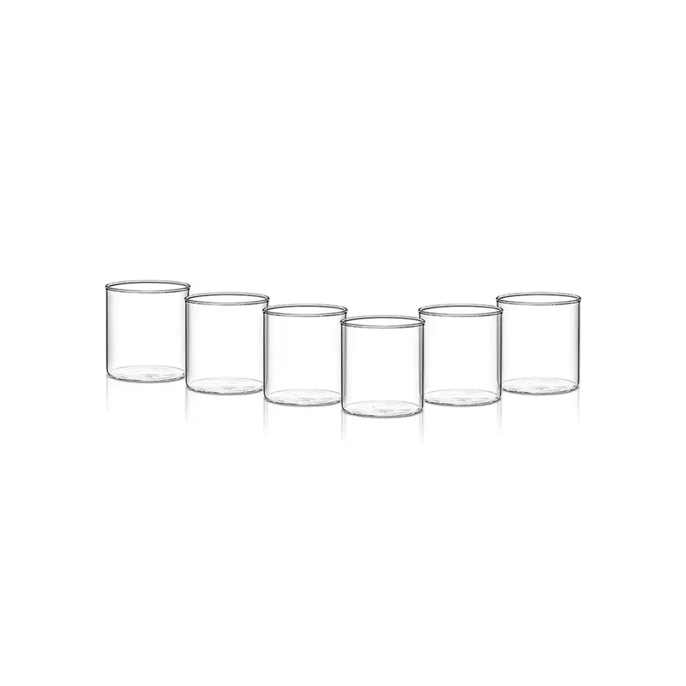 Borosil, Vision Classic Glasses, 305 ml, Glass, Pack of 6