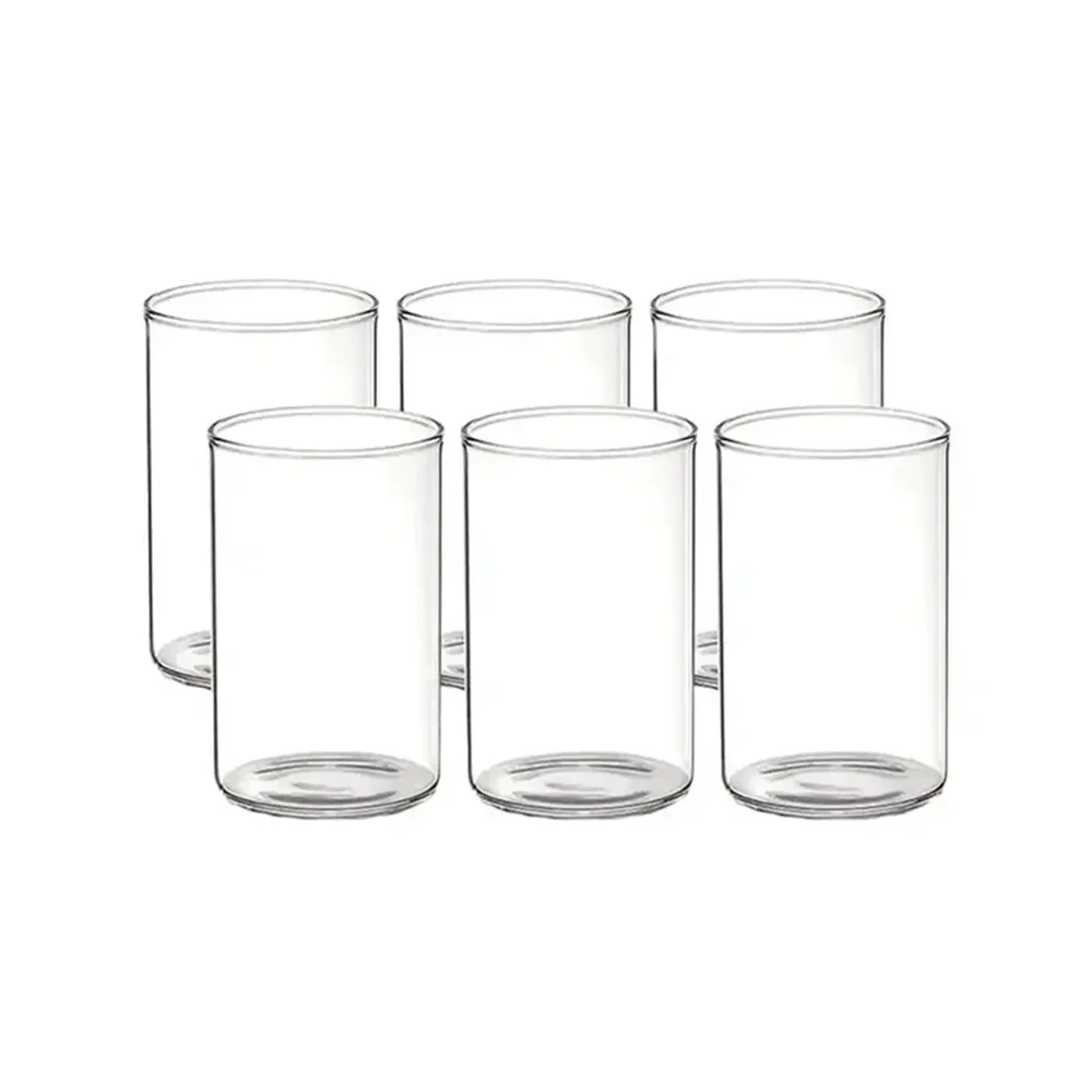 Borosil, Vision Glasses, Medium, 295 ml Capacity, Pack of 6
