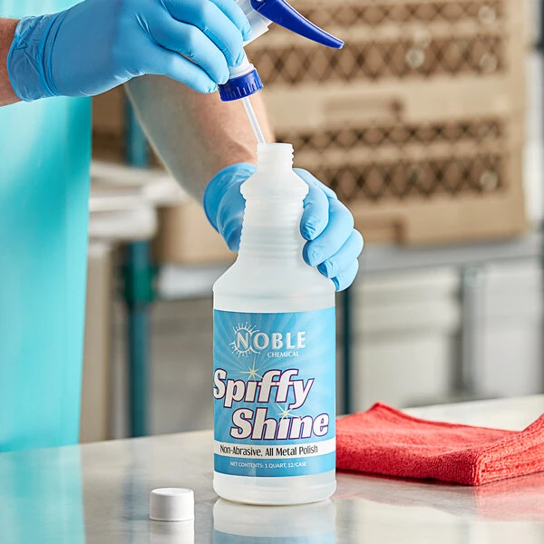 Noble 1 qt. / 32 oz. Spiffy Shine Ready-to-Use Metal Polish