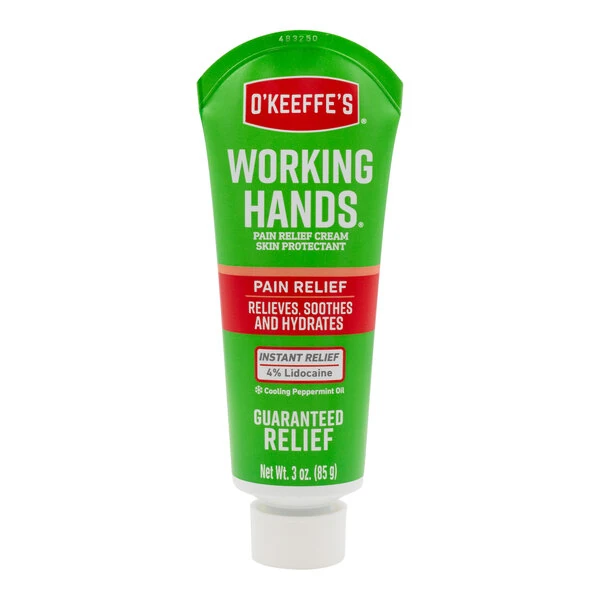O'Keeffe's Working Hands 112083 3 oz. Pain Relief Hand Cream