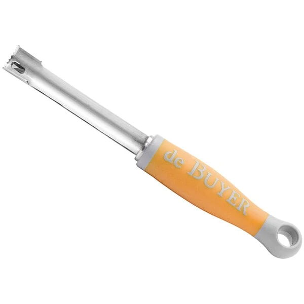 de Buyer Concept Core Universal 1/2" Manual Corer with Orange Handle 2612.01