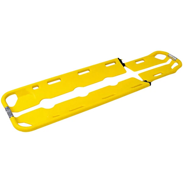 Kemp USA Yellow Plastic Scoop Stretcher 10-988-YEL - 350 lb. Capacity