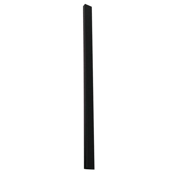 C-Line 34441 Slide N Grip 11" x 1/4" Black Binding Bar - 100/Box