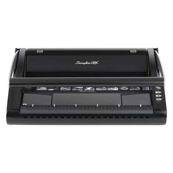 Swingline GBC 7708185 ProClick P110 Black 110-Sheet Manual Binding Machine