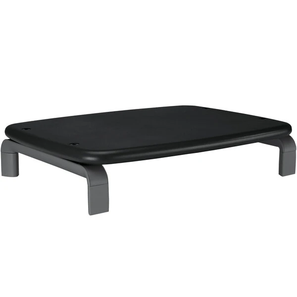 Kensington K60087F 11 1/2" x 9" x 3" Black / Gray Monitor Stand with SmartFit System