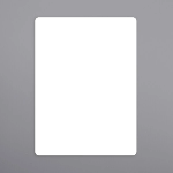 PointPlus 64 mm x 85 mm White Blank Scale Label Roll Equivalent to Ishida 1820-B - 12/Case