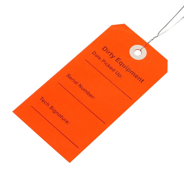 Dirty Equipment Tags