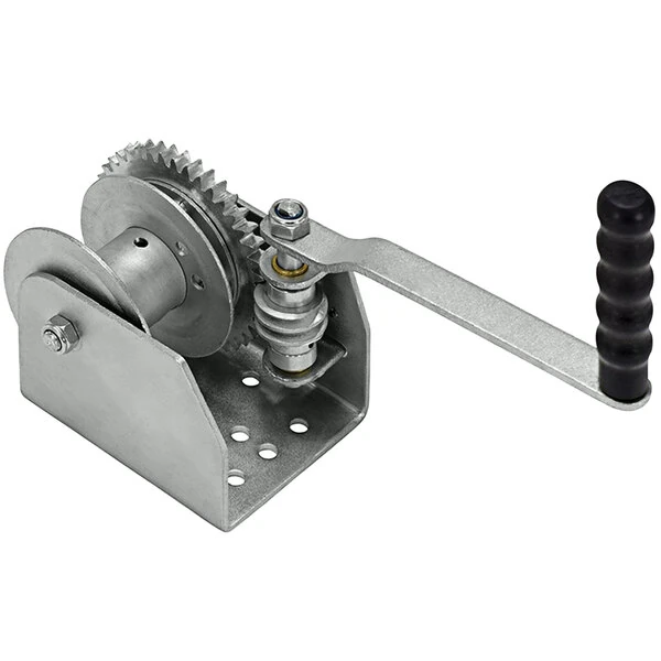 Vestil Steel Single Wall Mounted Hand Winch WALL-S - 1,500 lb. Capacity