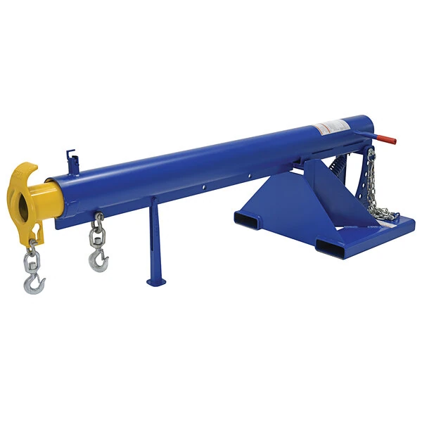 Vestil LM-OBT-6-24 Orbit Telescoping Steel Lift Boom with 146 5/8" Extension - 6,000 lb. Capacity