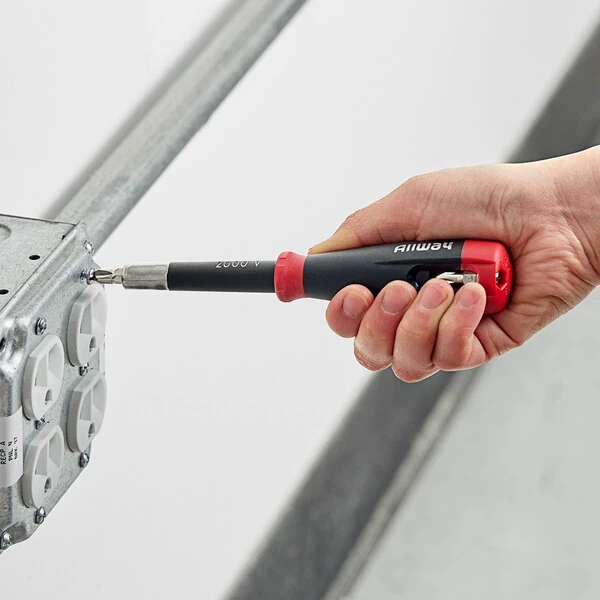Allway Tools 5-In-1 Composite Shockproof Screwdriver SD41