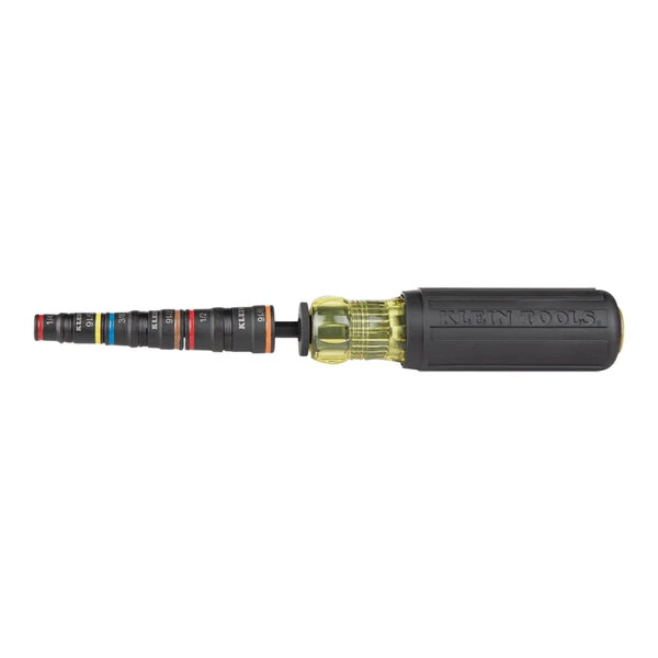 Klein Tools 7" 7-in-1 Impact Flip Socket Set with Handle 32910