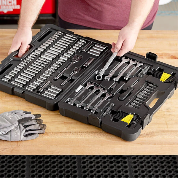 Stanley 1/4"-3/8" 145-Piece Master Drive Mechanic's Tool Set with Carrying Case STMT71653