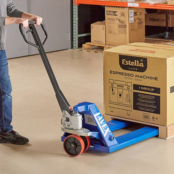 Lavex 21" x 48" Manual Pallet Jack - 5500 lb. Capacity