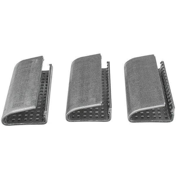 Encore Packaging 1/2" Serrated Snap-On Seal for Poly Strapping - 1,000/Case