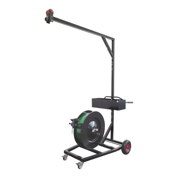 Encore Packaging Mobile Ribbon-Wound Strapping Dispenser with Tool Mast EP-3555