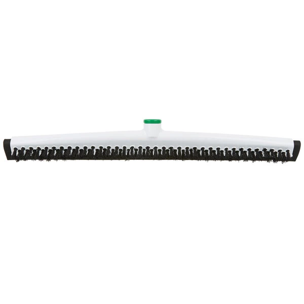 Unger PB55A 22" Straight Double Foam Rubber Floor Squeegee with Sanitary Brush