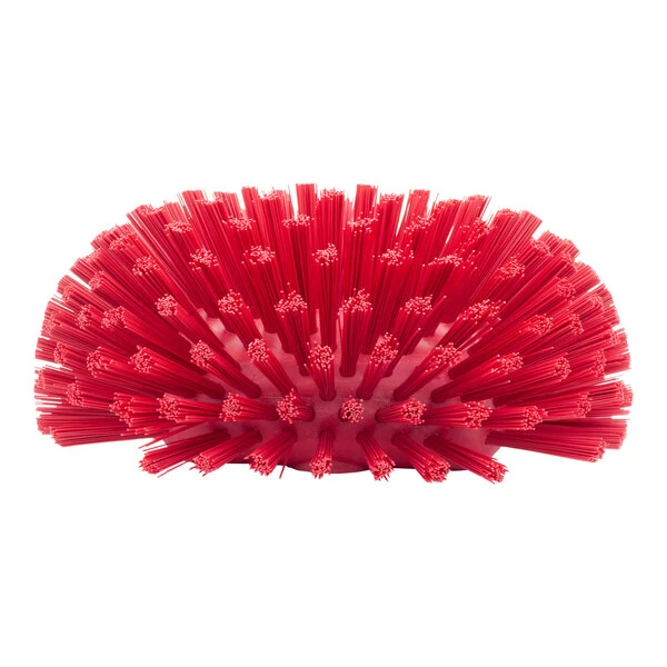 Carlisle Sparta 40041EC05 7 1/2" Red Tank & Kettle Brush with Polyester Bristles