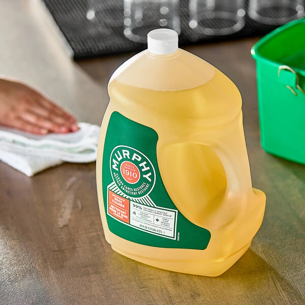 Murphy Oil Soap Original CPC61035074 145 oz. Citronella Scent Concentrated Wood Cleaner - 4/Case