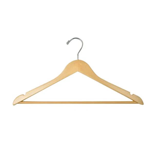 CSL 1070 Natural Wood Hanger - 100/Case