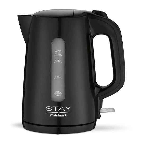 STAY by Cuisinart WCK170BK Black 1.7 Liter Kettle - 120V