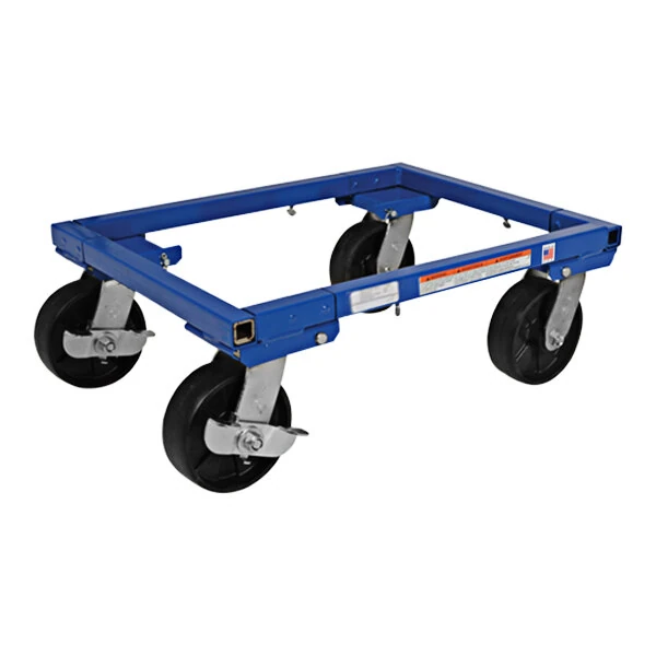 Vestil Adjustable Tote Dolly with 6" Casters and 3,000 lb. Capacity ATD-1622-6