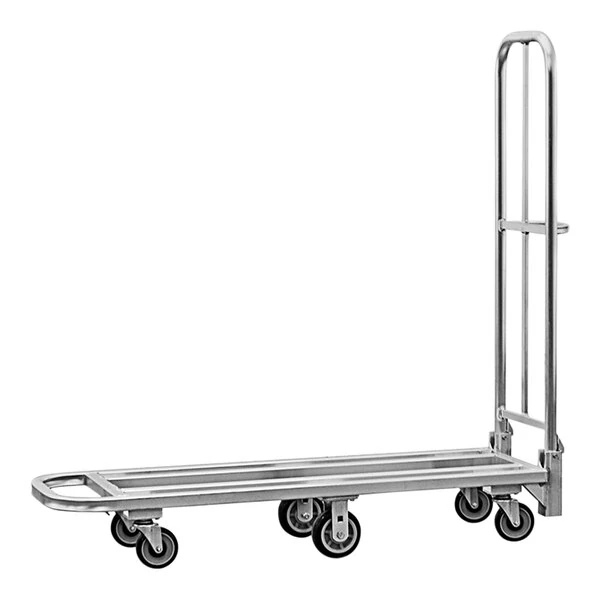 New Age 18" x 48" Folding Aluminum Platform Truck - 1,200 lb. Capacity 95241