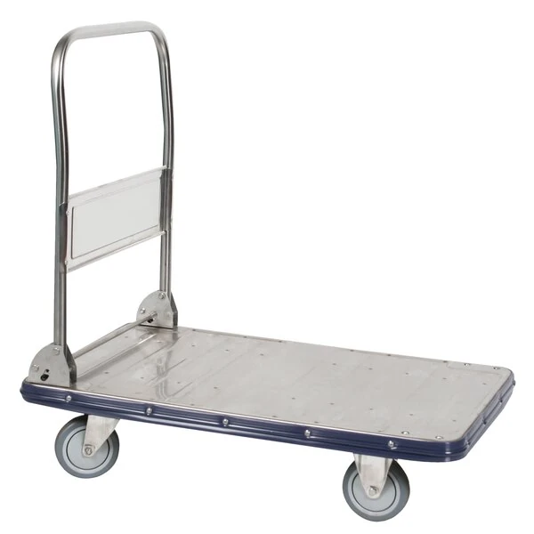 Wesco Industrial Products 270458 22 1/2" x 34" x 34" 770 lb. Steel Folding Platform Truck