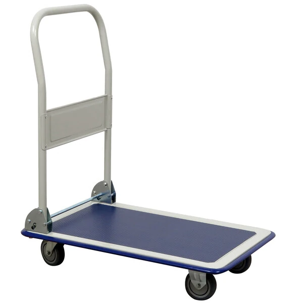 Wesco Industrial Products 272035 23" x 35" x 37 1/2" 660 lb. Steel Folding Platform Truck
