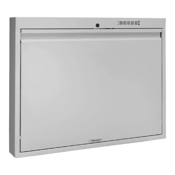 Omnimed 30" x 4" x 24 1/4" Light Gray Self Close Wall Desk with E-Lock 291520-LG