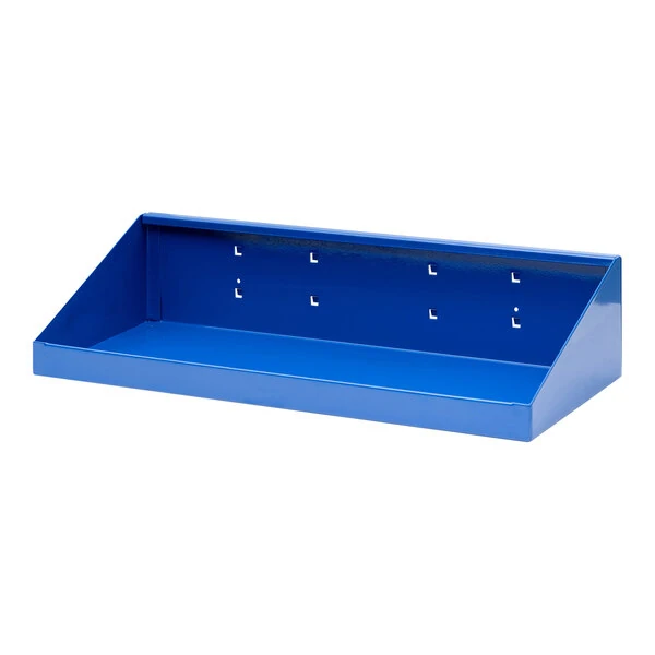 Triton Products LocHook 18" x 6 1/2" Blue Steel Shelf