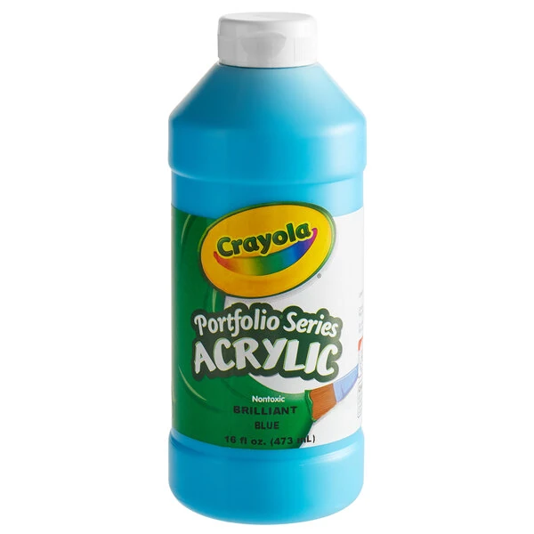 Crayola 204016570 Portfolio Series 16 fl. oz. Blue Acrylic Paint