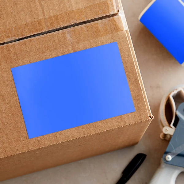 Blank Rectangle Labels