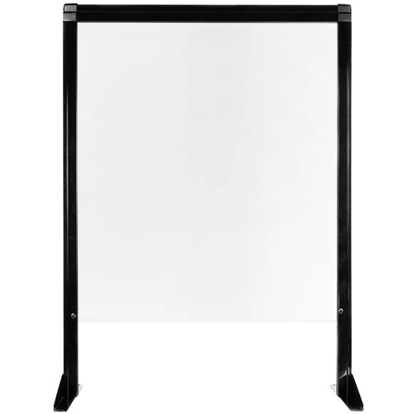 23" x 32" Clear Polycarbonate Countertop Shield